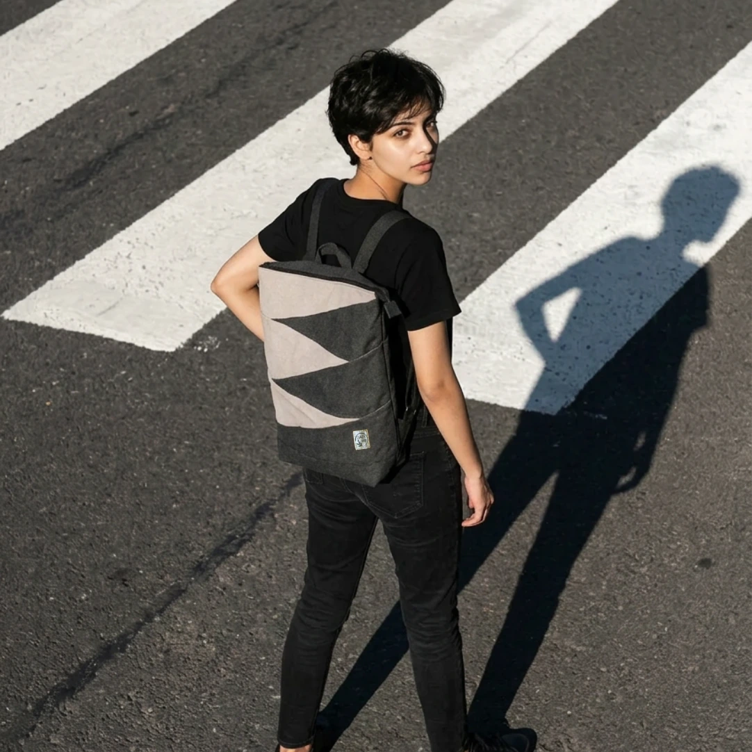Origami Slim Backpack PDF Sewing Pattern (Fits 15" Laptop) - Image 3