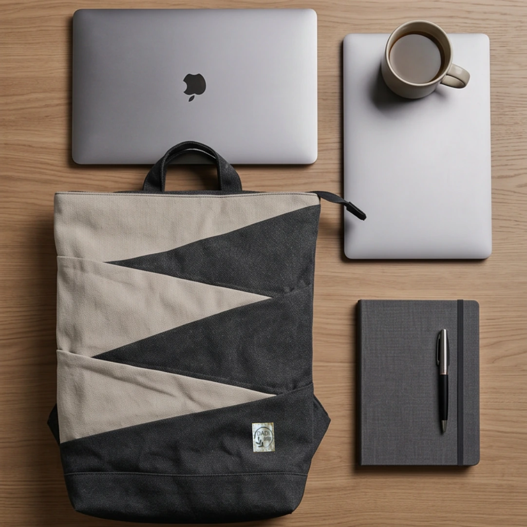 Origami Slim Backpack PDF Sewing Pattern (Fits 15" Laptop) - Image 7